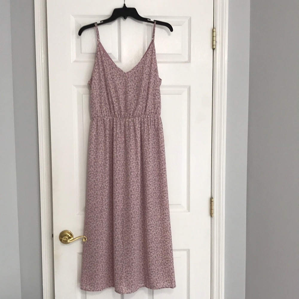 Womens small spaghetti strap maxi dress